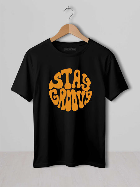 Stay Groovy Classic Fit Tee