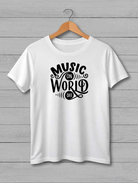 Music On Classic Fit Tee