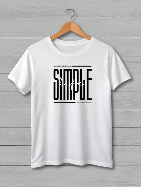 Simple Life Classic Fit Tee